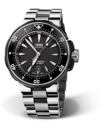 Oris ProDiver Date Titanium / Black / Bracelet 733 7682 7154-07 8 26 75PEB