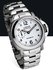 Panerai Luminor Marina Automatic 40mm Bracelet White PAM00051