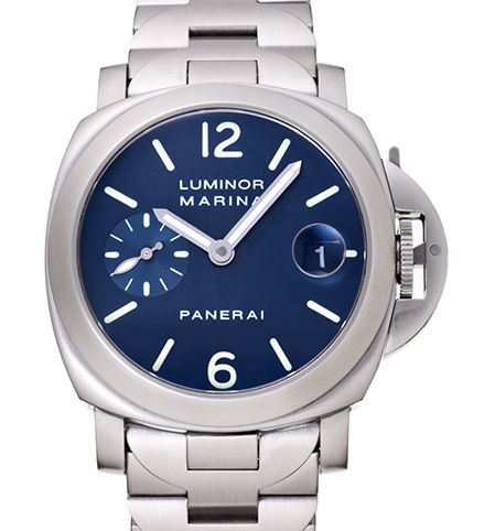 Panerai Luminor Marina Automatic 40mm Bracelet Blue PAM00069