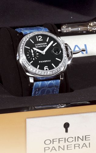 Panerai Luminor Marina Automatic Diamond Bezel PAM00071