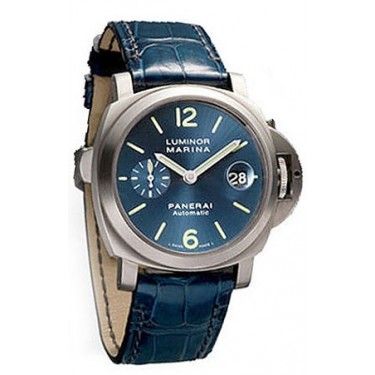 Panerai Luminor Marina Automatic 40mm Titanium Blue PAM00282