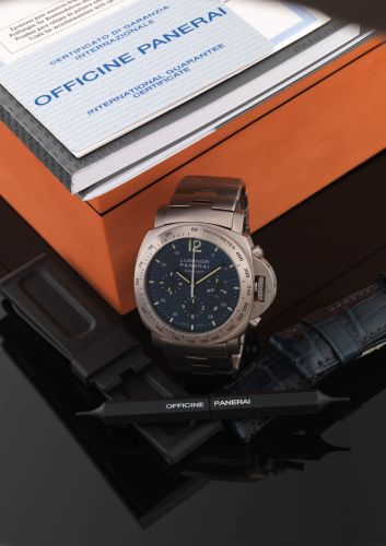 Panerai Luminor Chrono Daylight Titanium Bracelet PAM00327