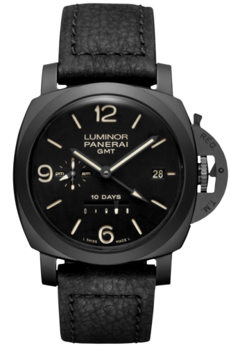 Panerai Luminor 1950 44 10 Days GMT Ceramic / Black PAM00335