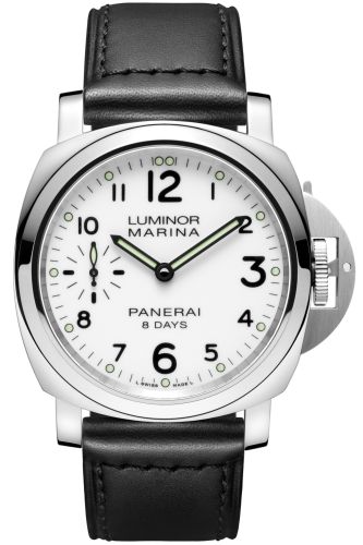 Panerai Luminor Marina 44 8 Days Stainless Steel / White PAM00563