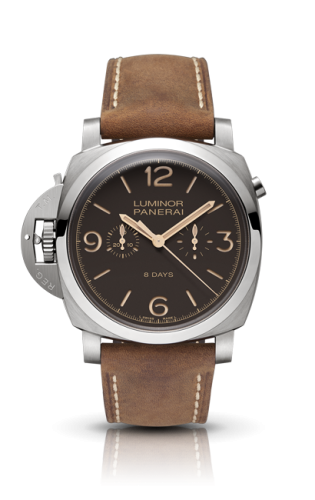 Panerai Luminor 1950 Chrono Mono-Pulsante Left-Handed 8 Days Titanio PAM00579