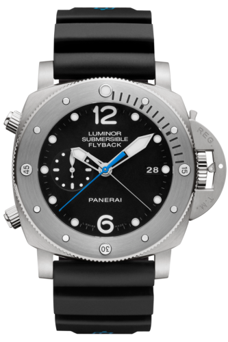 Panerai Luminor Submersible 47 3 Days Chrono Flyback Automatic Titanium / Black PAM00614
