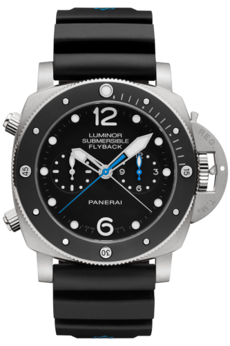 Panerai Luminor Submersible 47 3 Days Chrono Flyback Automatic Titanium / Ceramic / Black PAM00615