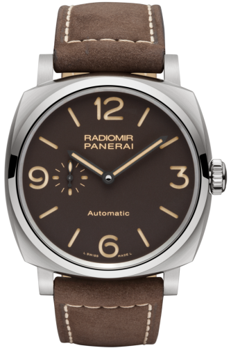 Panerai Radiomir 1940 3 Days Automatic Titanium / Brown PAM00619
