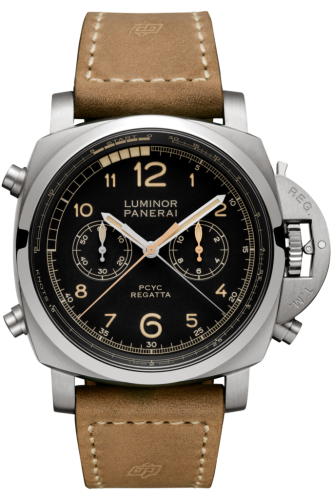 Panerai Luminor 1950 47 Regatta PCYC 3 Days Chrono Flyback Automatic Titanium / Black PAM00652