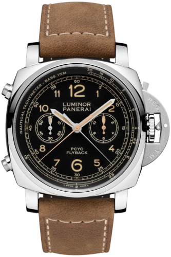 Panerai Luminor 1950 44 PCYC Chrono Flyback Automatic Stainless Steel / Black PAM00653