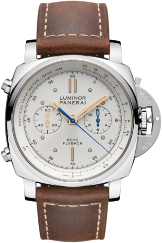 Panerai Luminor 1950 44 PCYC Chrono Flyback Automatic Stainless Steel / White PAM00654