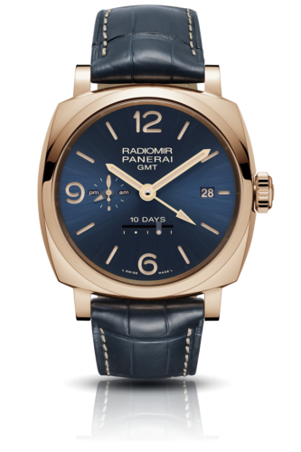 Panerai Radiomir 1940 10 Days GMT Oro Rosso Boutique Blue PAM00659