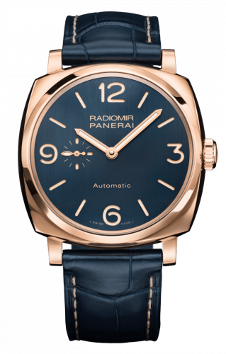 Panerai Radiomir 1940 3 Days Automatic Oro Rosso Bucherer Blue Editions PAM00695