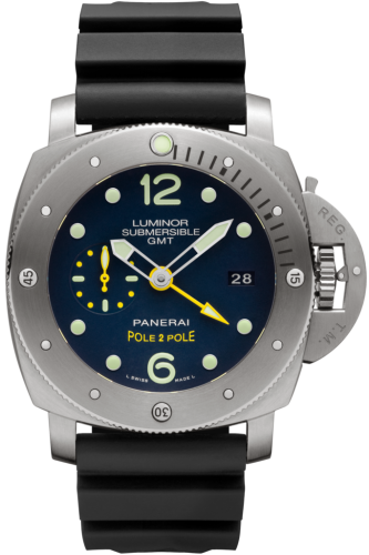 Panerai Luminor Submersible 1950 3 Days GMT Automatic Titanio Pole 2 Pole PAM00719