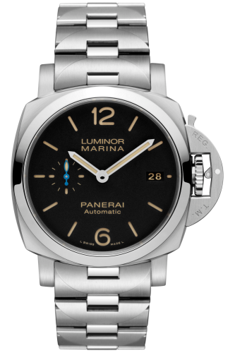 Panerai Luminor 1950 Marina 42 3 Days Automatic Stainless Steel / Black / Bracelet PAM00722