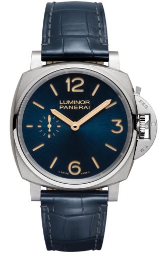 Panerai Luminor Due 42 3 Days Titanium / Blue PAM00728