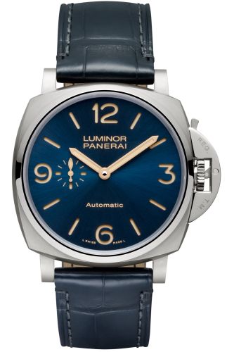 Panerai Luminor Due 45 3 Days Automatic Titanio / Blue PAM00729