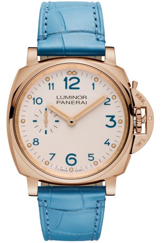 Panerai Luminor Due 42 3 Days Red Gold / White PAM00741