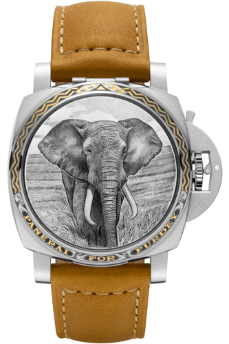 Panerai Luminor 1950 3 Days Automatic Acciaio Sealand for Purdey Elephant PAM00856