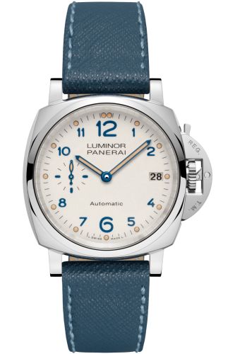 Panerai Luminor Due 38 Automatic Stainless Steel / White PAM00903