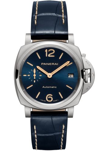 Panerai Luminor Due 38 Automatic Titanium / Blue PAM00926