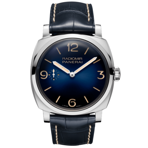 Panerai Radiomir 1940 47 3 Days Stainless Steel / Blue / Mediterraneo PAM00932