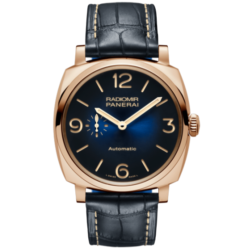Panerai Radiomir 1940 45 3 Days Automatic Red Gold / Blue / Mediterraneo PAM00934