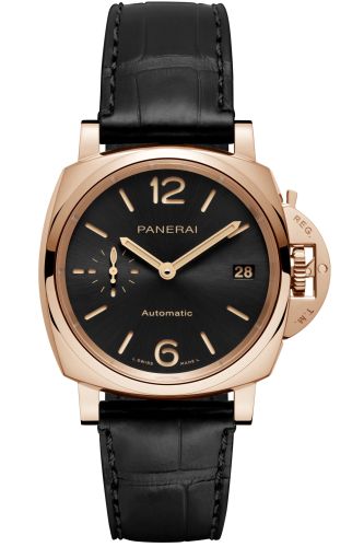Panerai Luminor Due 38 Automatic Red Gold / Black PAM01029