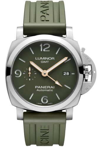 Panerai Luminor 1950 44 3 Days GMT Automatic Stainless Steel / Mahendra Singh Dhoni PAM01056