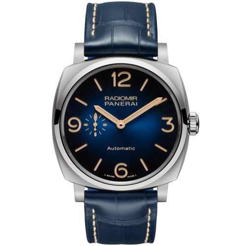Panerai Radiomir 1940 45 3 Days Automatic Stainless Steel / Blue PAM01078