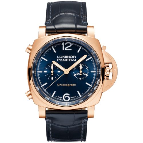 Panerai Luminor 1950 Chrono 44 Goldtech Blue Notte PAM01111