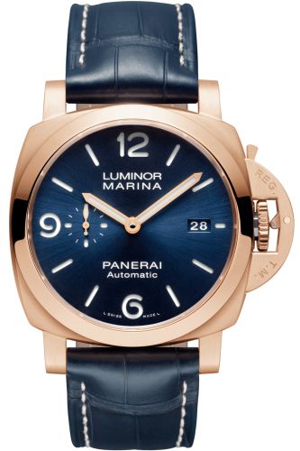 Panerai Luminor 1950 44 3 Days Goldtech / Sole Blu PAM01112