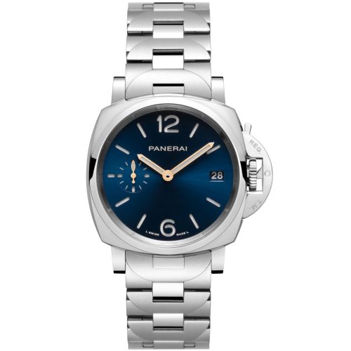 Panerai Luminor Due 38 Automatic Stainless Steel / Blue / Bracelet PAM01123