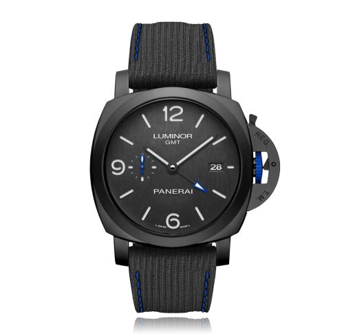 Panerai Luminor 1950 44 GMT Ceramic / Blue / Bucherer Blue PAM01176