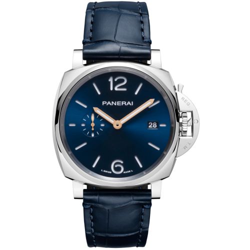 Panerai Luminor Due 42 3 Days Date Stainless Steel / Blue PAM01274