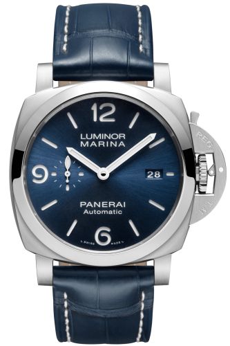 Panerai Luminor 1950 Marina 3 Days Automatic Stainless Steel / Blue PAM01313