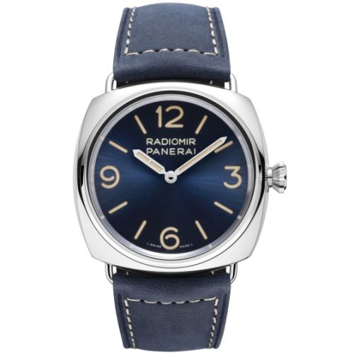 Panerai Radiomir Officine 3 Days Stainless Steel / Blue PAM01383