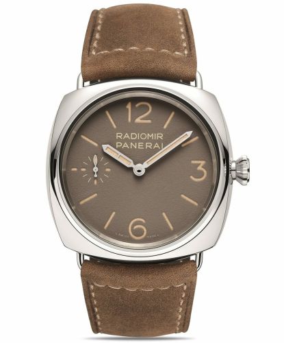 Panerai Radiomir Officine Stainless Steel / Brown PAM01385