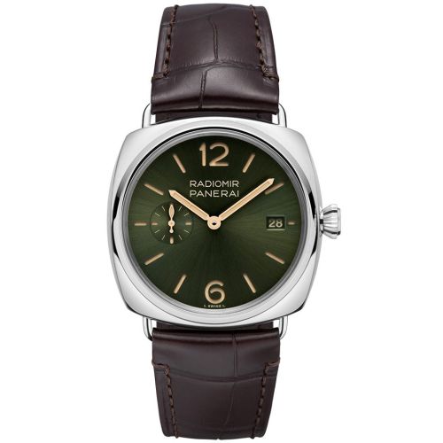 Panerai Radiomir Quaranta Stainless Steel / Green / E-Commerce Exclusive PAM01386