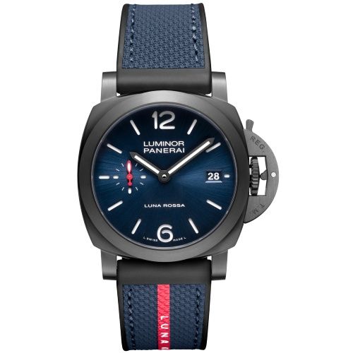 Panerai Luminor Marina Quaranta Steel DLC Luna Rossa PAM01408