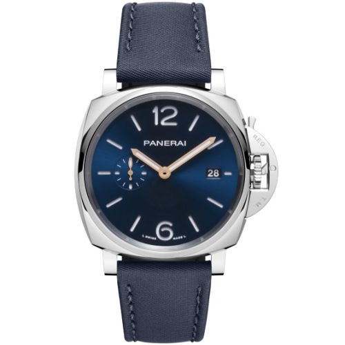 Panerai Luminor Due 42 Automatic Stainless Steel / Blue / Prada Re-Nylon PAM01429