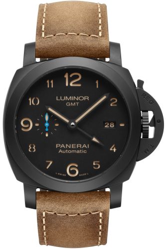 Panerai Luminor 1950 44 3 Days GMT Automatic Ceramic / Black / Dirty Dial PAM01441