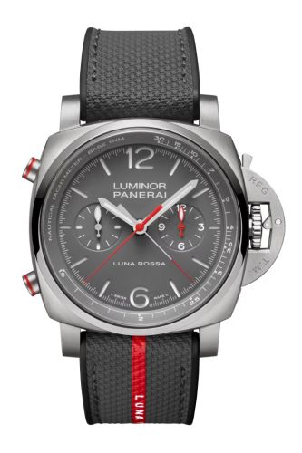 Panerai Luminor 1950 44 Chrono Flyback Automatic Titanium / Luna Rossa PAM01654