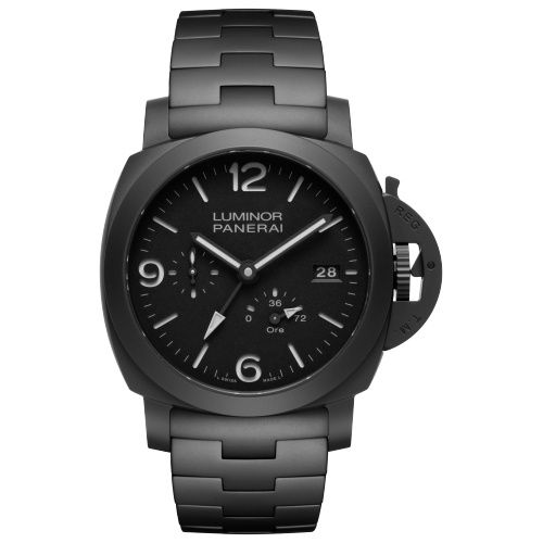 Panerai Luminor 1950 44 3 Days GMT Automatic Ceramica / Black / Bracelet PAM01674