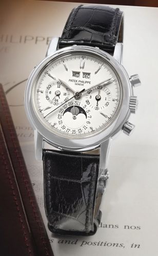 Patek Philippe Perpetual Calendar Chronograph 3970 White Gold / Silver 3970EG-016