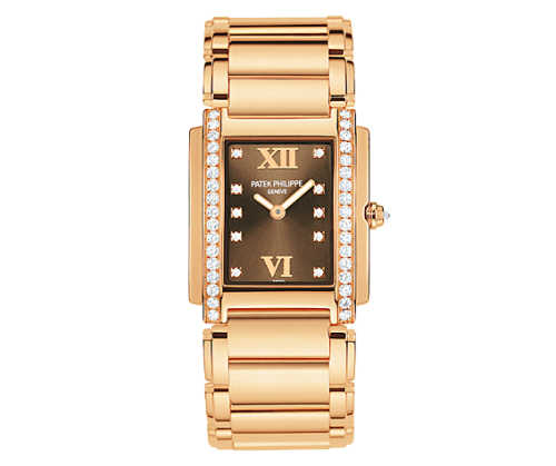 Patek Philippe Twenty~4 4908/11 Rose Gold Chocolate 4908/11R-010