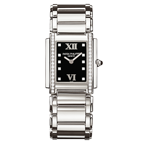 Patek Philippe Twenty~4 4910 Stainless Steel / Black 4910/10A-001