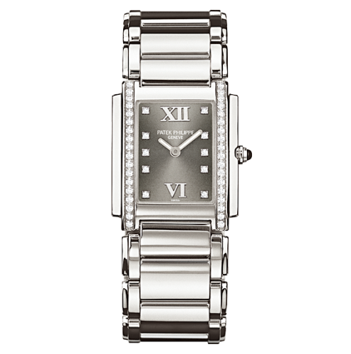 Patek Philippe Twenty~4 4910 Stainless Steel / Grey 4910/10A-010