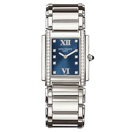 Patek Philippe Twenty~4 4910 Stainless Steel / Blue 4910/10A-012
