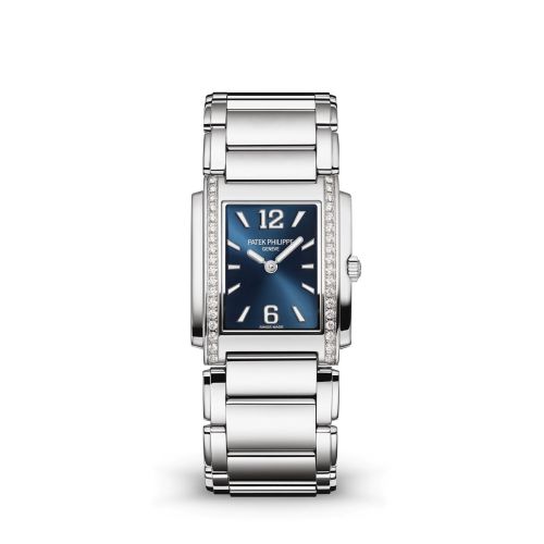 Patek Philippe Twenty~4 Manchette Stainless Steel / Blue 4910/1200A-001